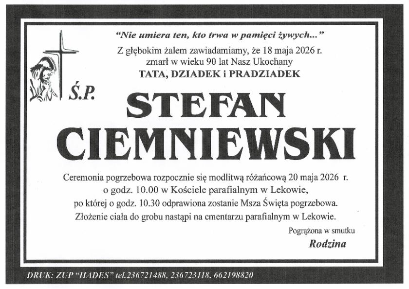 STEFAN CIEMNIEWSKI
