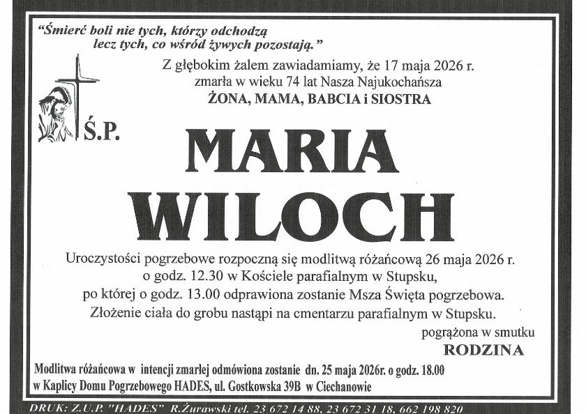 MARIA WILOCH