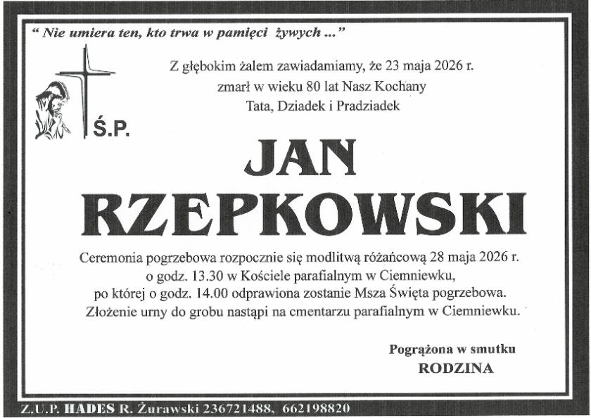 JAN RZEPKOWSKI