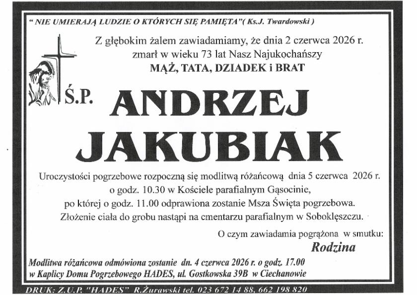 ANDRZEJ JAKUBIAK