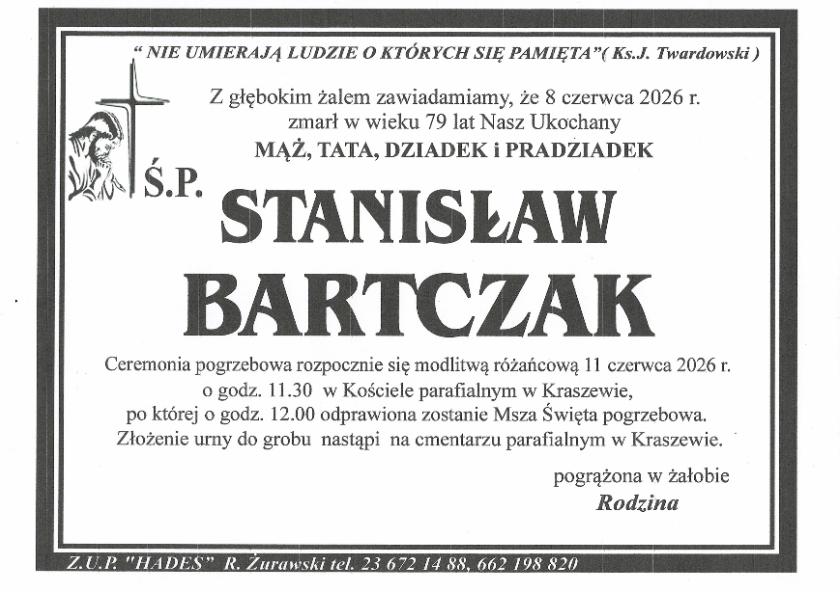STANISŁAW BARTCZAK