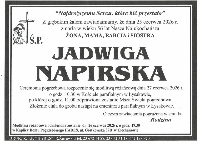 JADWIGA NAPIRSKA