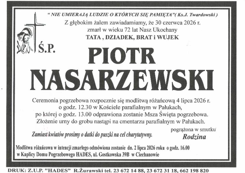 PIOTR NASARZEWSKI