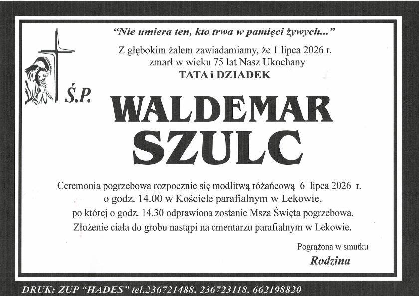 WALDEMAR SZULC
