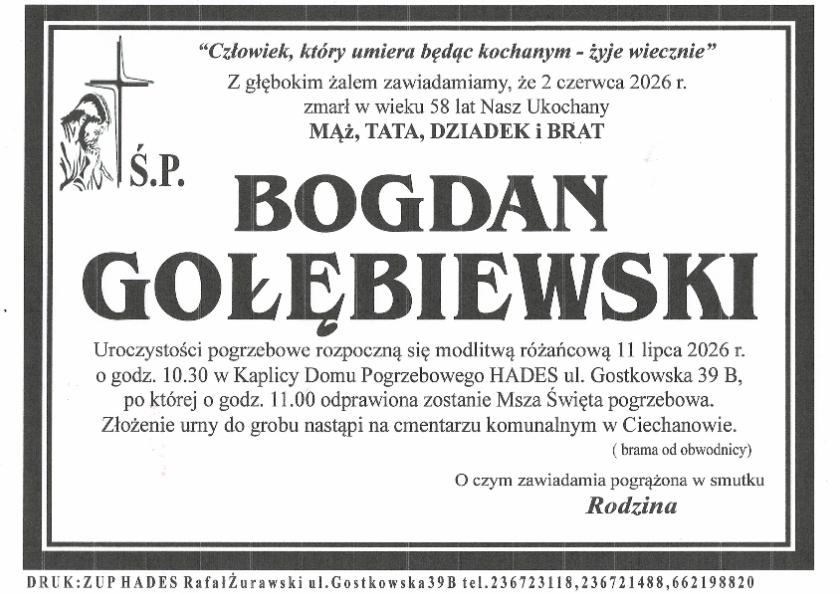 BOGDAN GOŁĘBIEWSKI