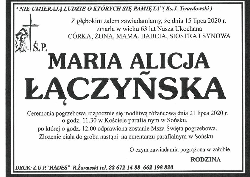 Maria Alicja Łączyńska