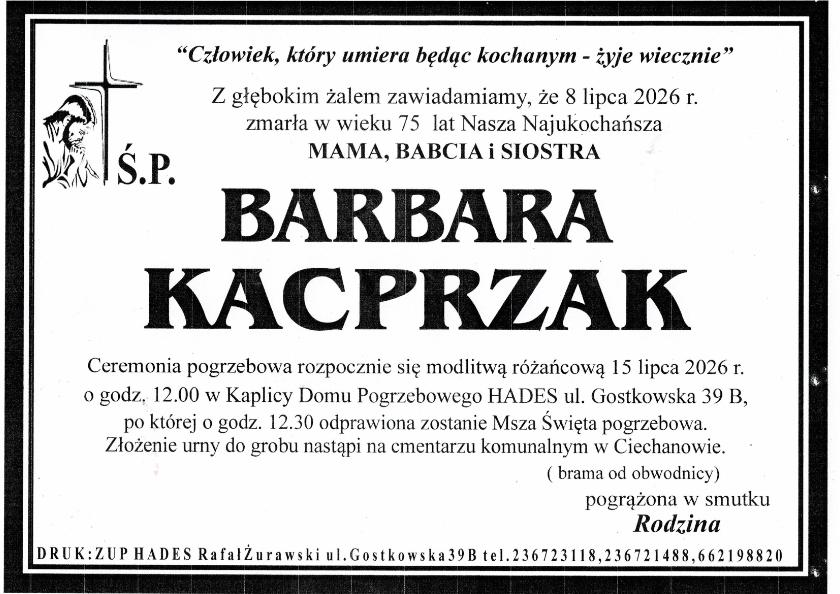 BARBARA KACPRZAK