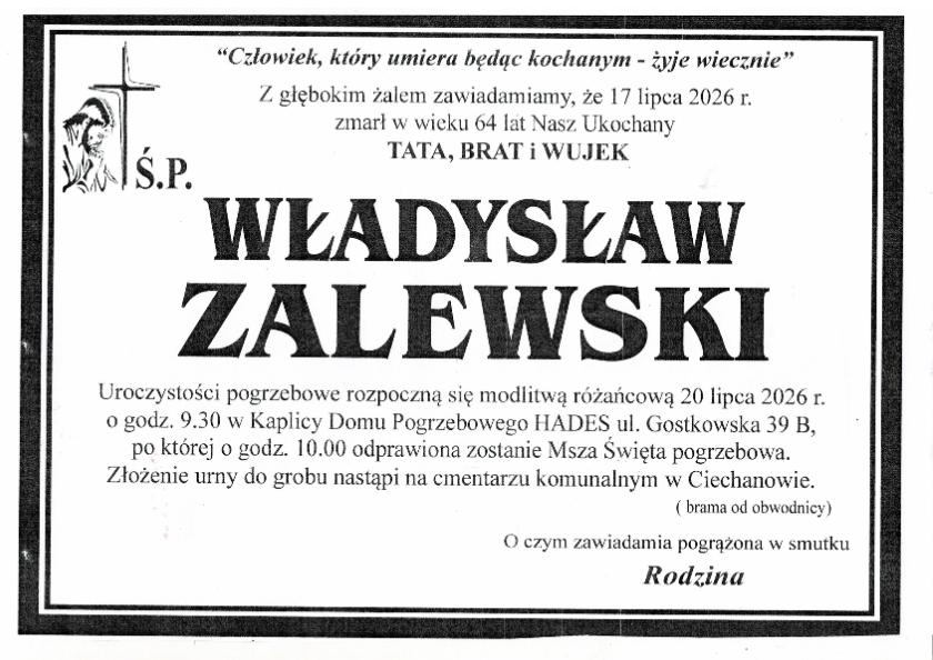 WŁADYSŁAW ZALEWSKI