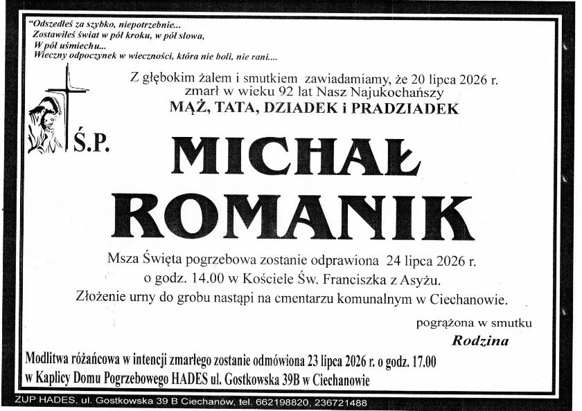 MICHAŁ ROMANIK