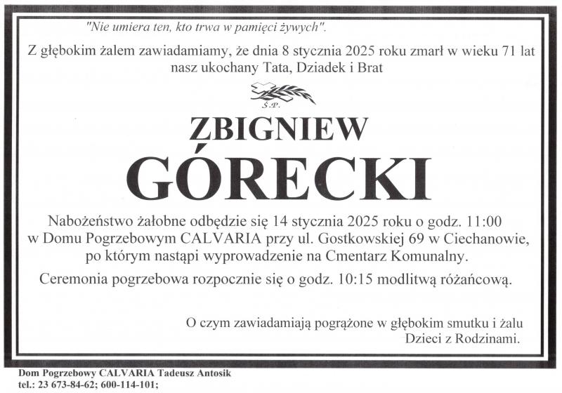 Zbigniew Górecki