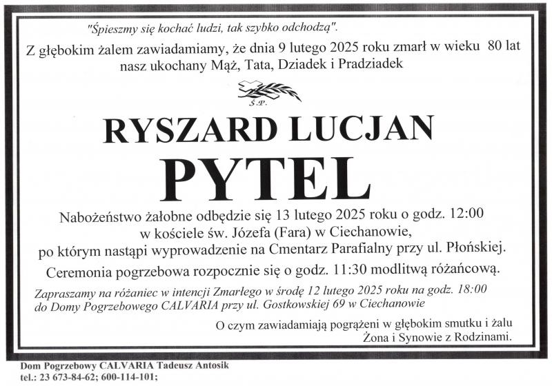 Ryszard Lucjan Pytel