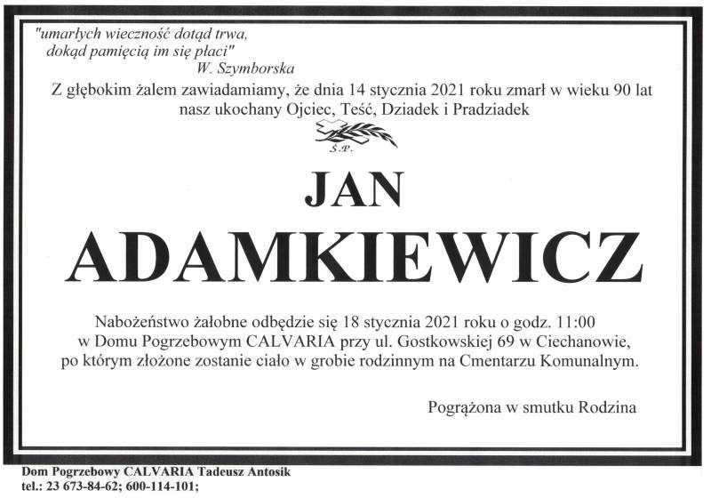 Jan Adamkiewicz