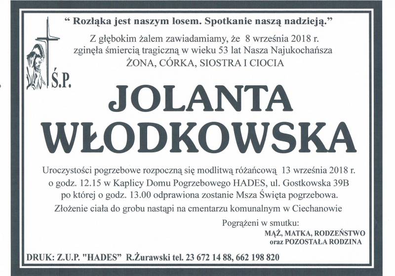 Jolanta Włodkowska