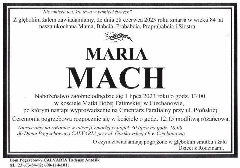 Maria Mach