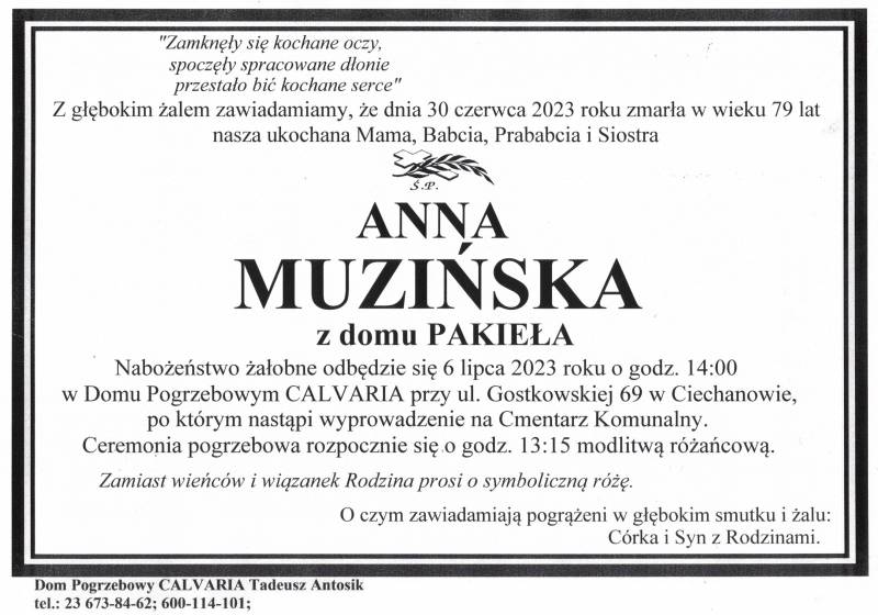 Anna Muzińska