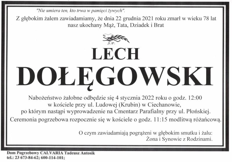 Lech Dołęgowski
