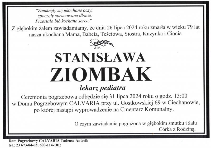 Stanisława Ziombak