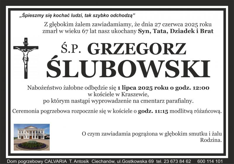 Grzegorz Ślubowski