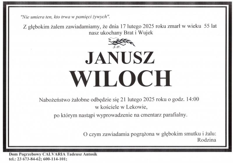 Janusz Wiloch