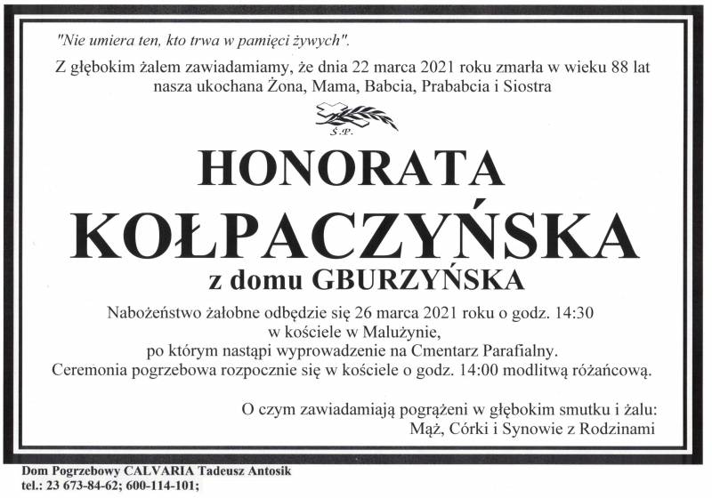 Honorata Kołpaczyńska