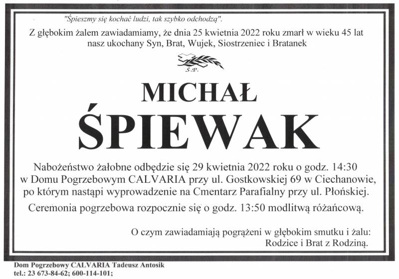 Michał Śpiewak