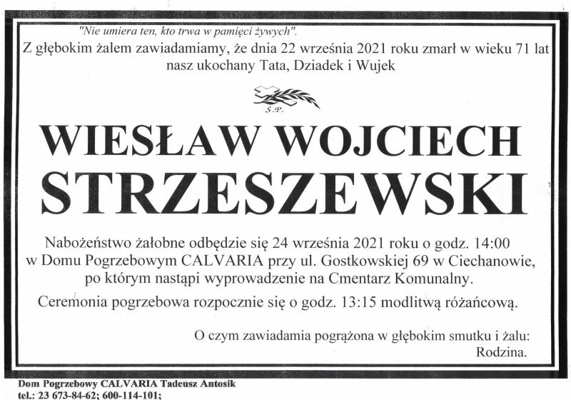 Wiesław Wojciech Strzeszewski