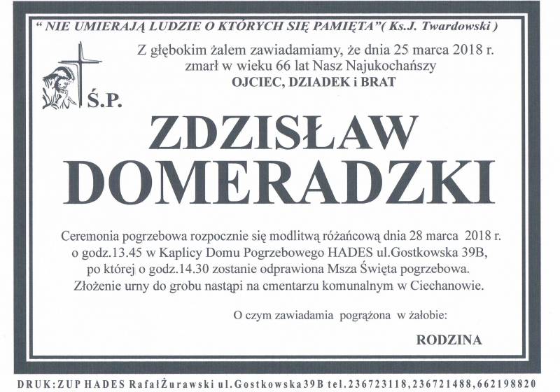 Zdzisław Domeradzki