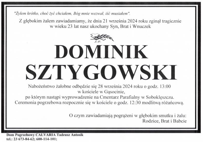 Dominik Sztygowski