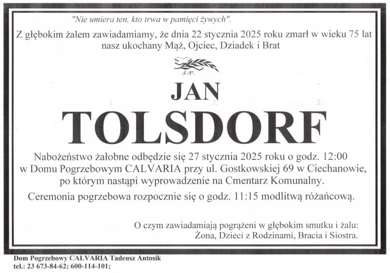 Jan Tolsdorf