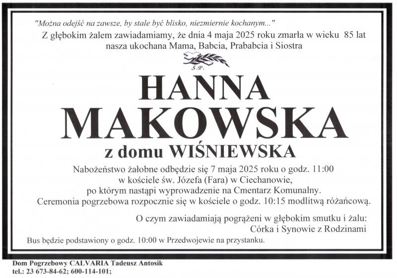 Hanna Makowska