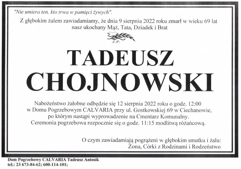 Tadeusz Chojnowski