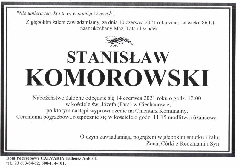 Stanisław Komorowski