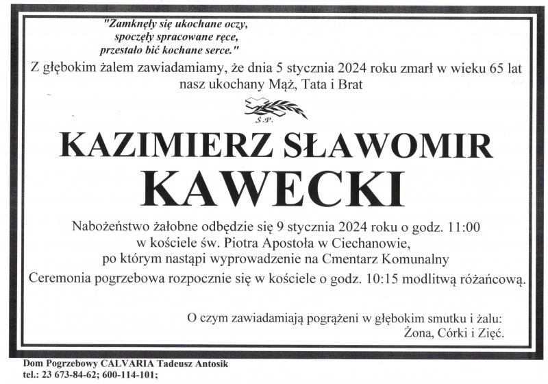 Kazimierz Sławomir Kawecki