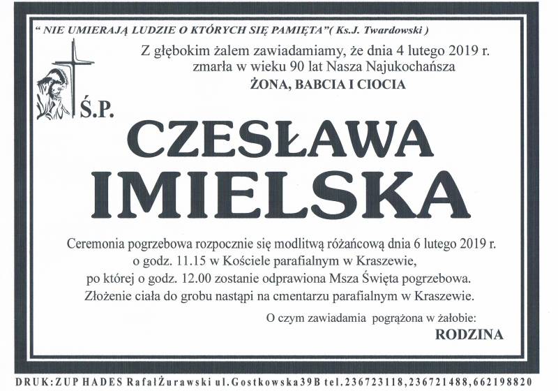Czeslawa Imielska