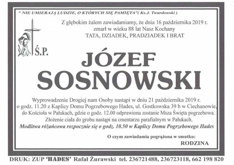 Adam Józef Sosnowski