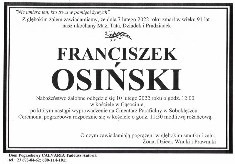 Franciszek Osiński