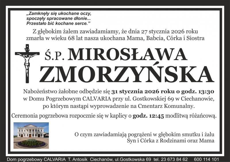 Mirosława Zmorzyńska