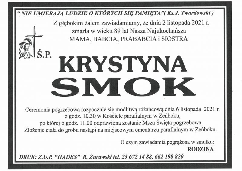 KRYSTYNA SMOK
