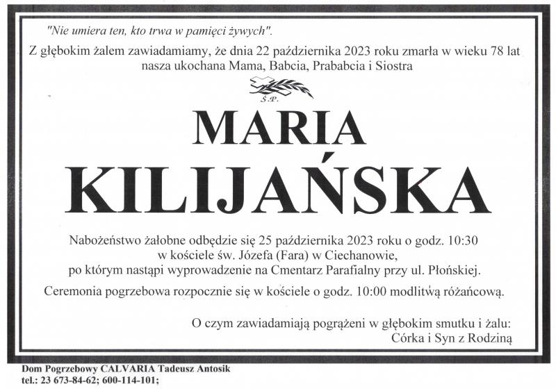 Maria Kilijańska