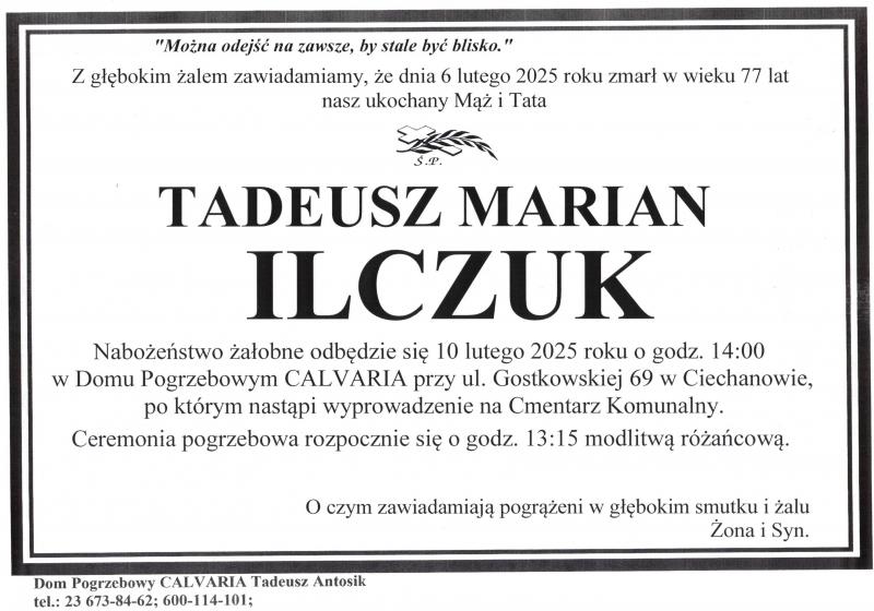 Tadeusz Marian Ilczuk