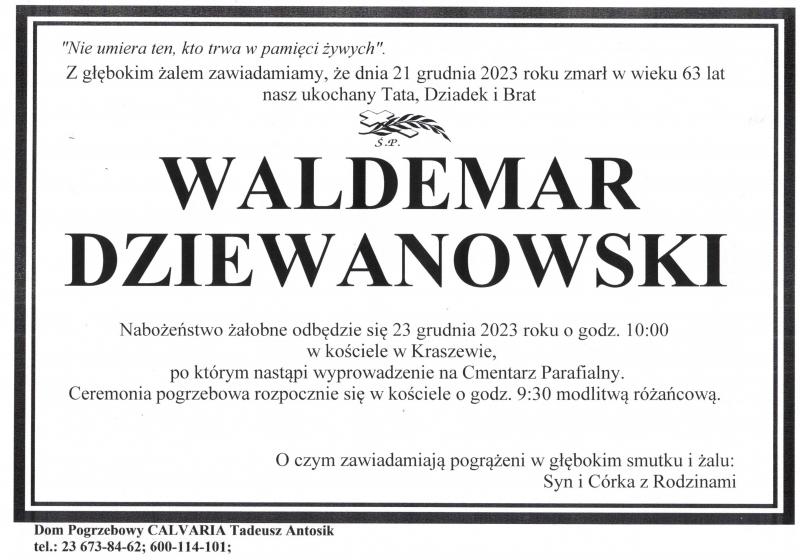 Waldemar Dziewanowski
