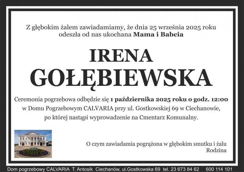 Irena Gołębiewska