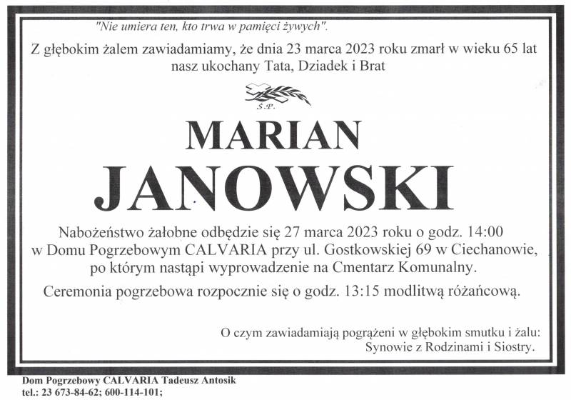 Marian Janowski