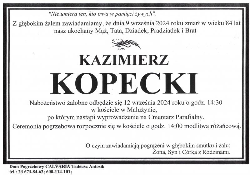 Kazimierz Kopecki