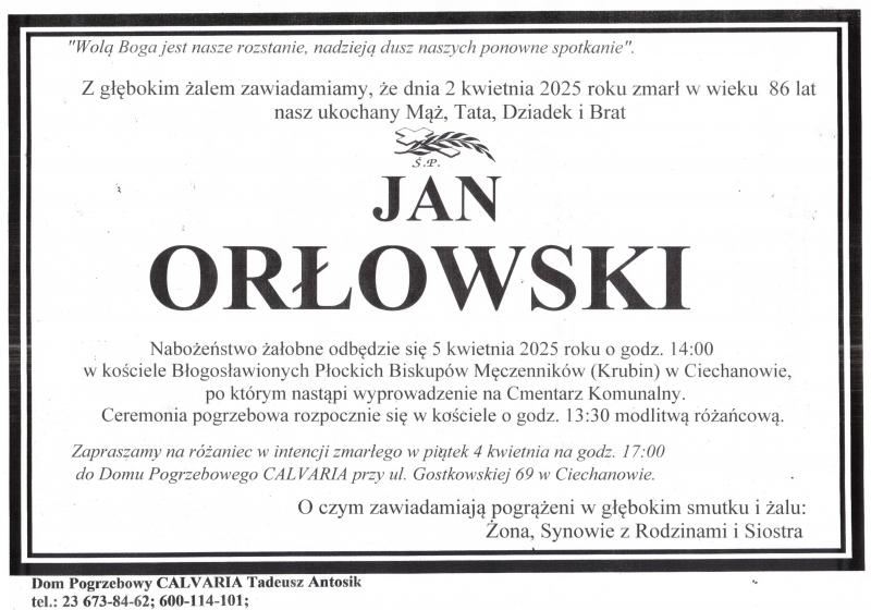 Jan Orłowski