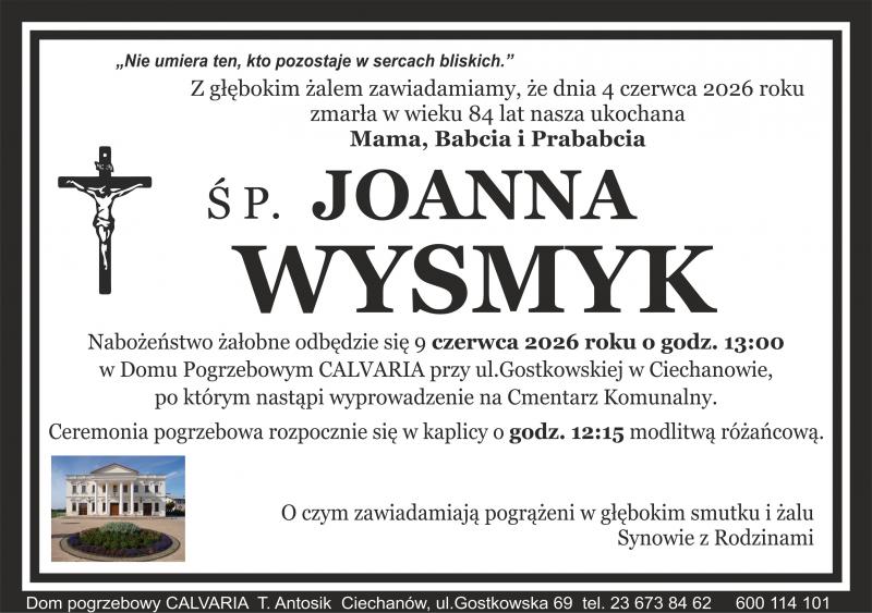 Joanna Wysmyk