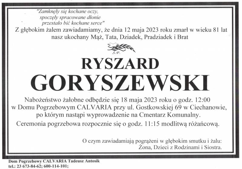 Ryszard Goryszewski