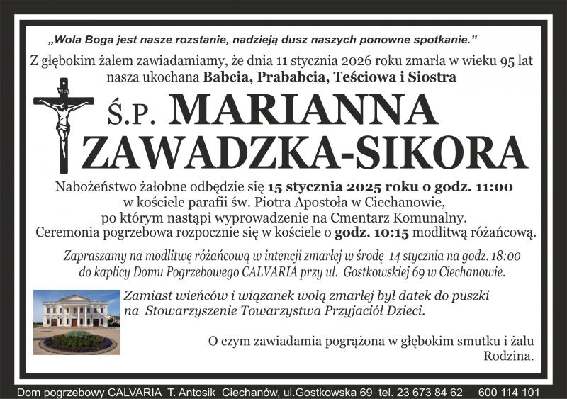 Marianna Zawadzka-Sikora