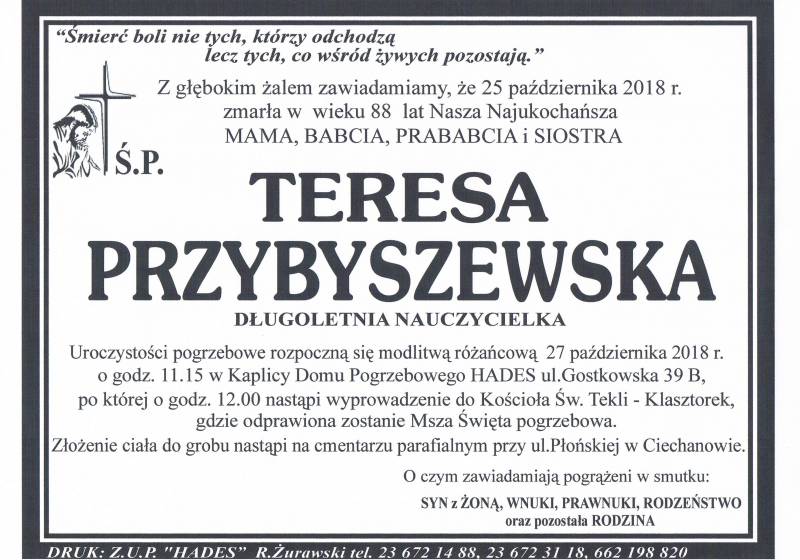 Teresa Przybyszewska