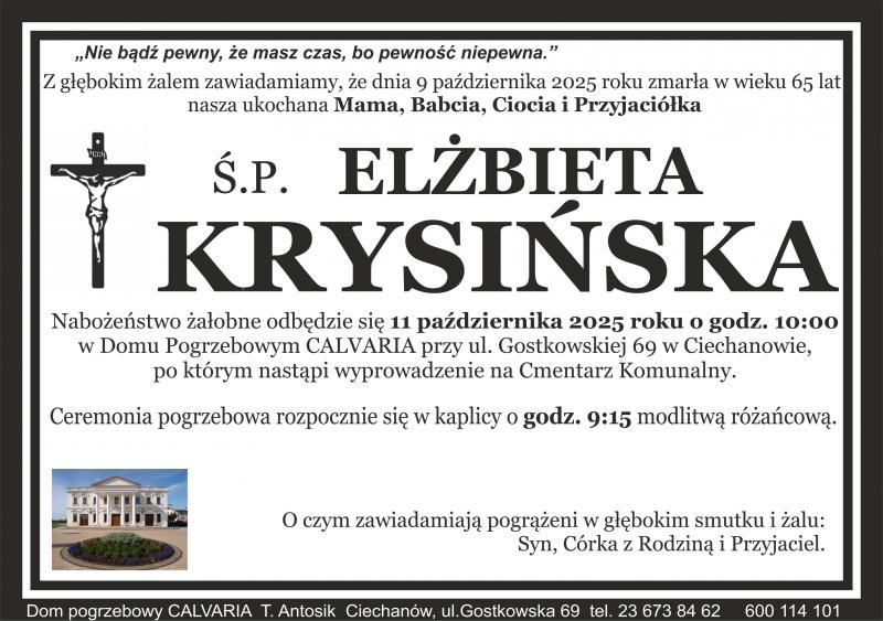 Elżbieta Krysińska